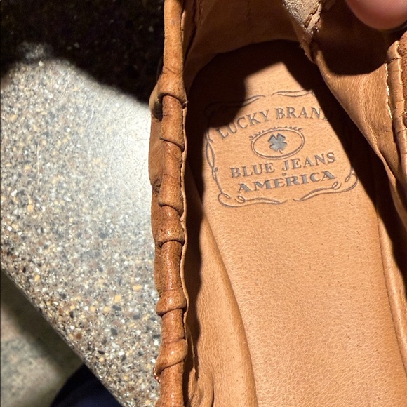 Lucky Brand Leather Ballet Flats - Picture 3 of 6